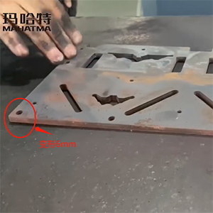 5.5mm激光切割下料碳鋼板變形校平，精度0.1mm-高精密矯平機(jī)